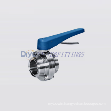 Stainless Steel Sanitary Clamp Butterfly Valve